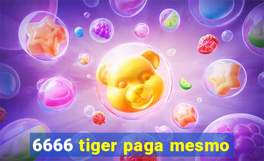 6666 tiger paga mesmo